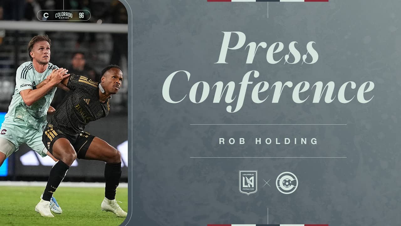 Press Conference | Rob Holding on impactful Rapids' defense in LAFC contest