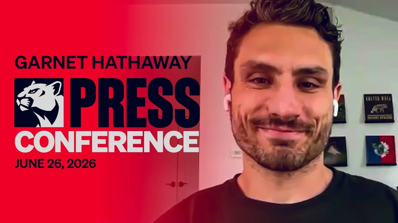 Garnet Hathaway Introductory Press Conference | 6.26.26