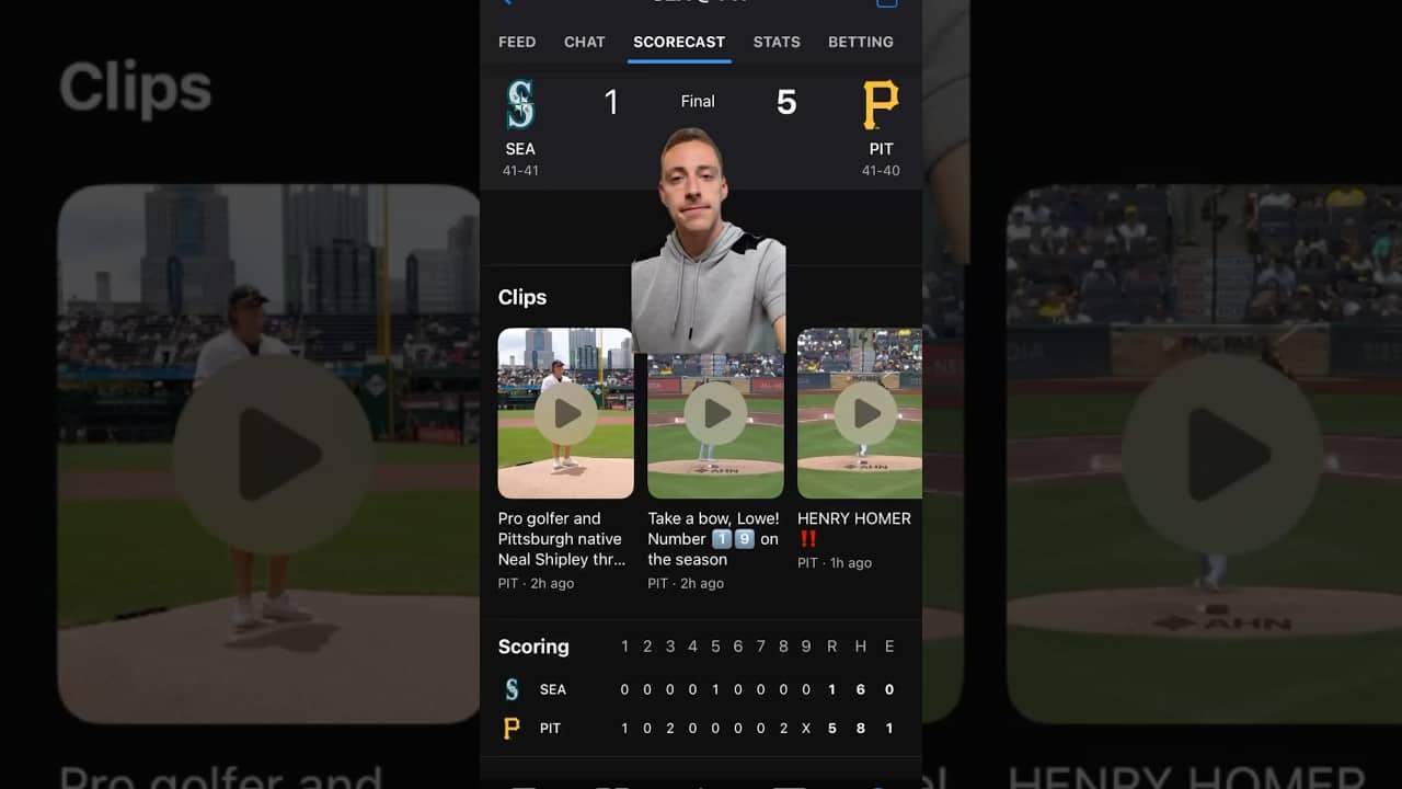 MARINERS LOSE BRUTAL SERIES TO THE PIRATES IN PITTSBURGH