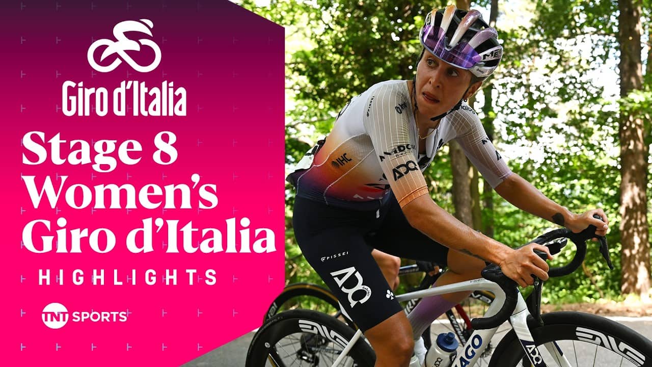 UNSTABLE ICE CAUSES CHAOS! 🧊 | 2026 Giro d'Italia Women Stage 8 Race Highlights | TNT Sports Cycling