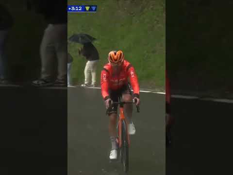 AJ August strikes out in Itzulia ⚡️ The young American gets the party started on the final climb.