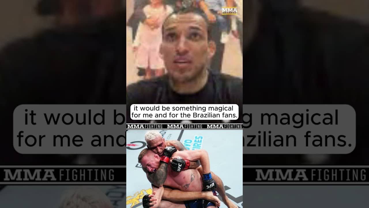 Charles Oliveira wants to unify UFC and  BMF championships against Justin Gaethje