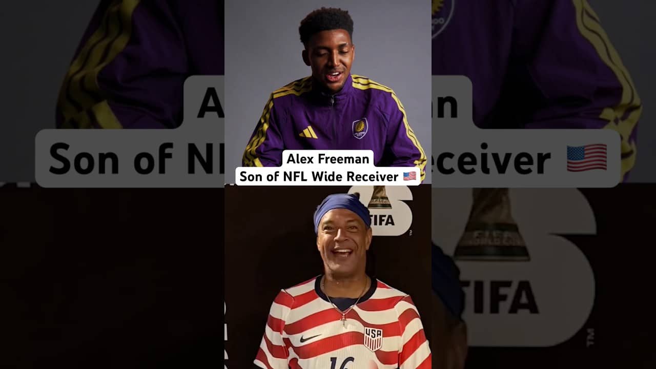 Son of a Super Bowl NFL player, Alex Freeman carved his own path to the World Cup 🏈⚽️🇺🇸 #USMNT
