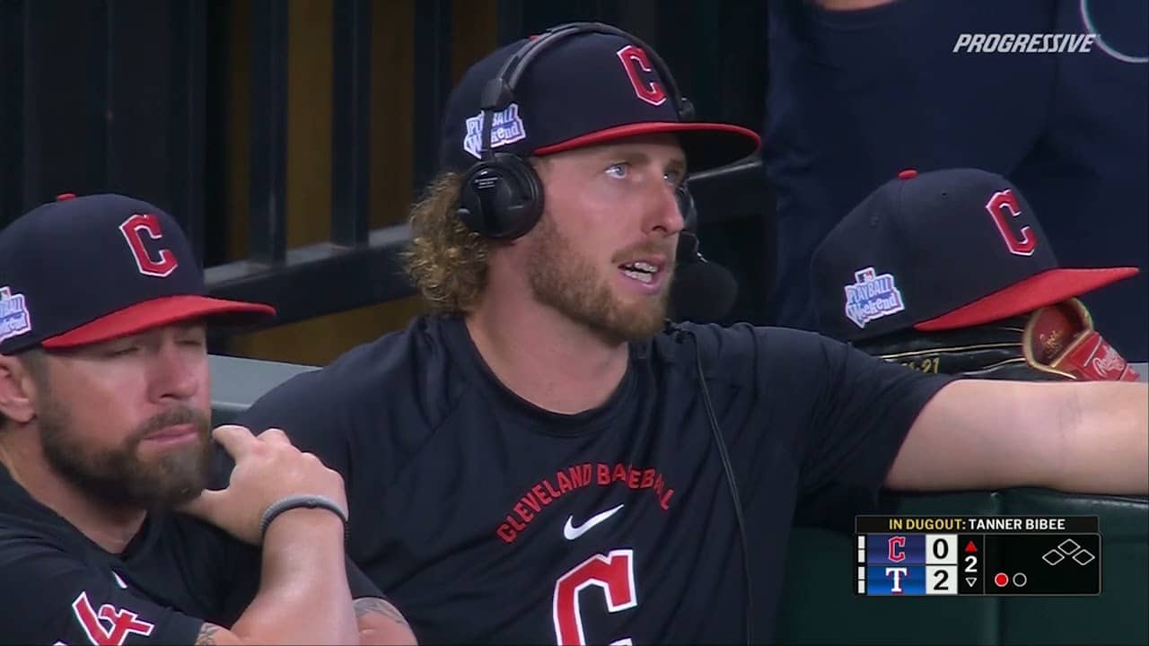 060726 - CLE vs TEX - Tanner Bibee In-Game Interview
