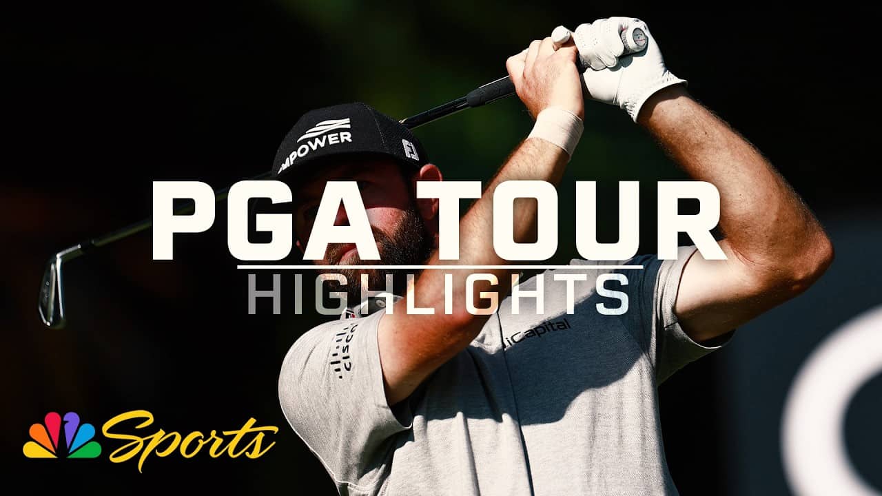 PGA Tour Highlights 2026: Cadillac Championship, Round 2 | Golf on NBC Sports