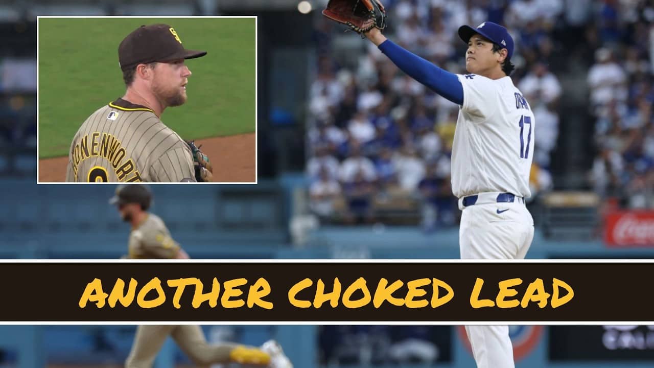 Padres choke away 3-0 lead at Dodgers