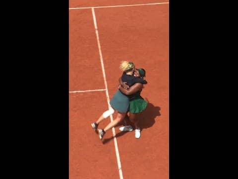 Katerina Siniakova and Taylor Townsend, women's doubles champions 🏆  #shorts