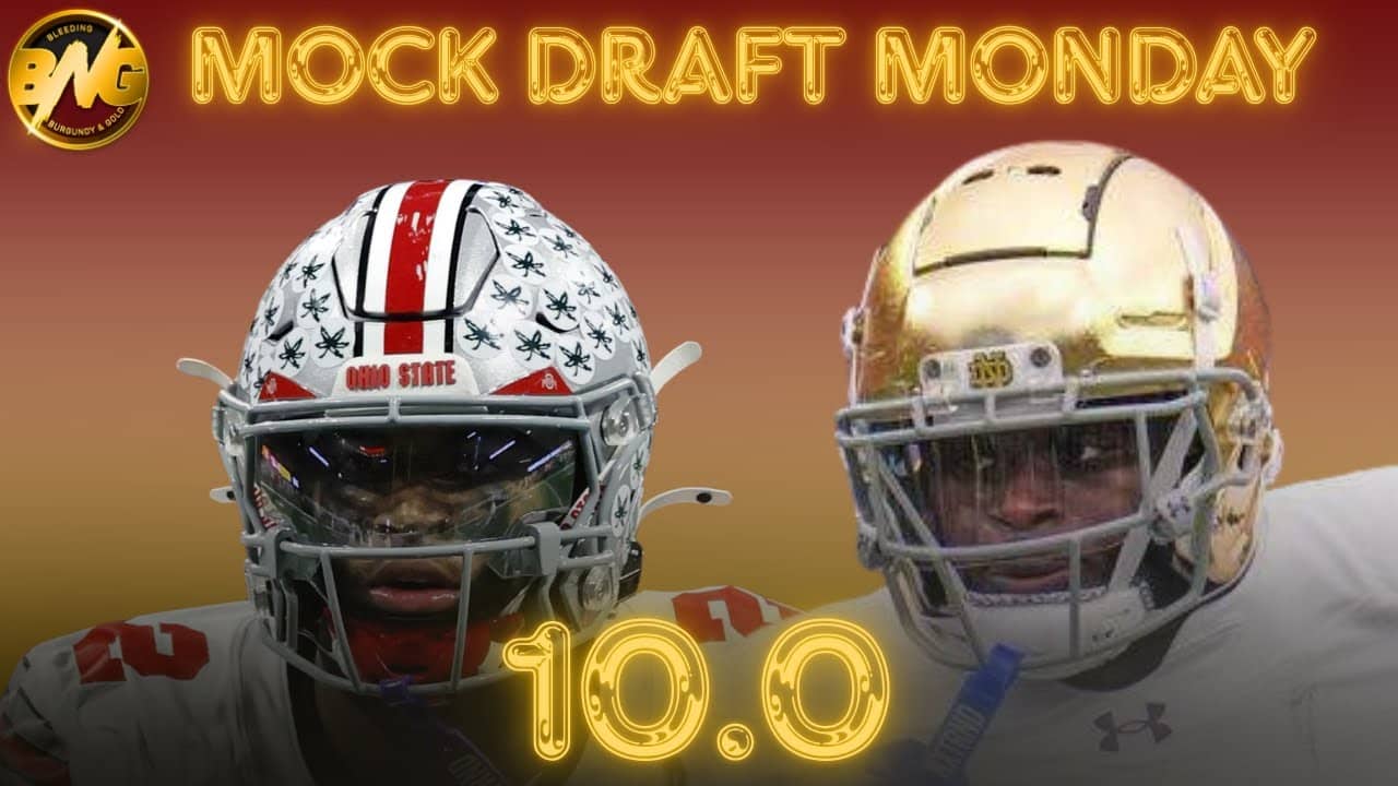 MOCK DRAFT MONDAY 10.0 STREAM!