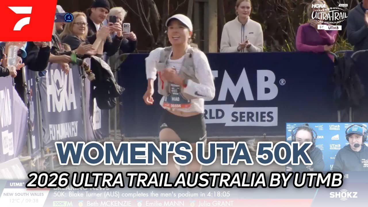 Maio Yao Dominates UTA 50k | 2026 Hoka Ultra Trail 50k