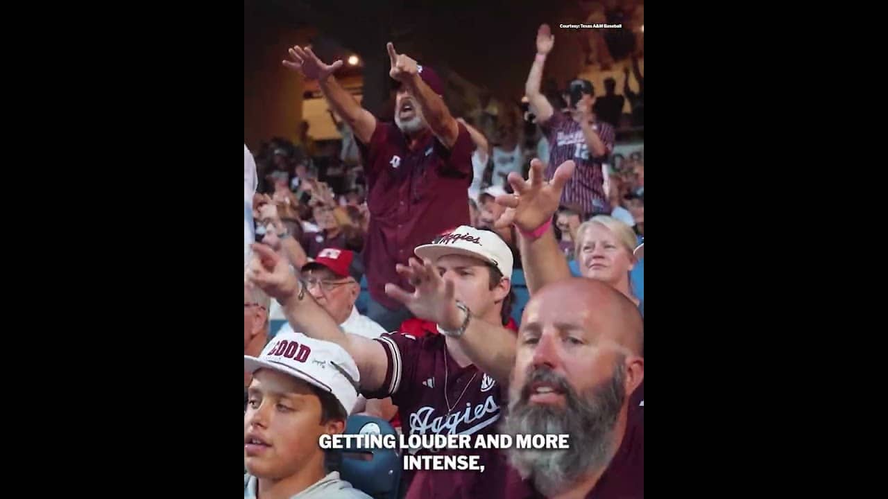 Texas A&M baseball fans have invented the “Ball 5” chant 👀