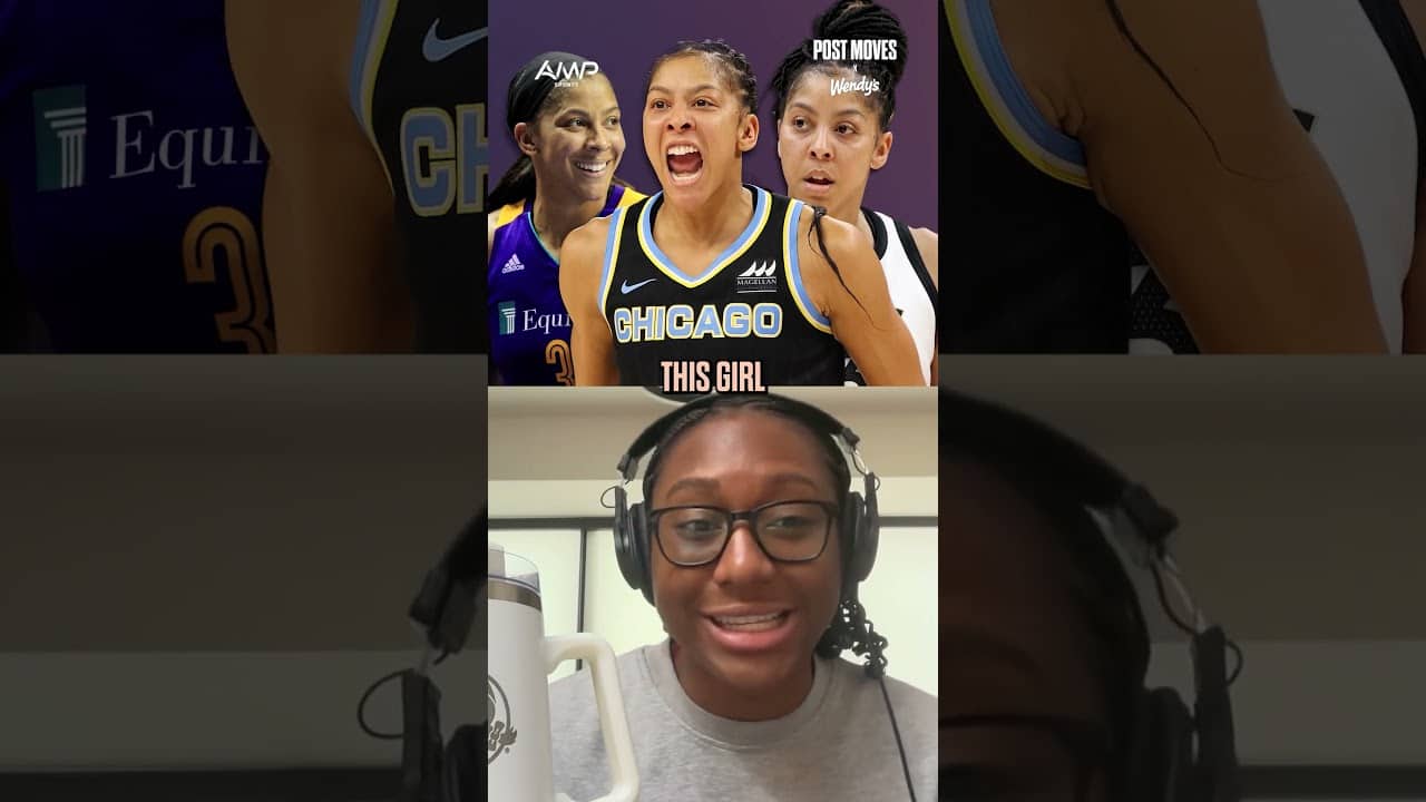 Aliyah Boston shows nothing but love to Hall of Famer, Candace Parker @Wendys ❤️🙌 #WendysPartner