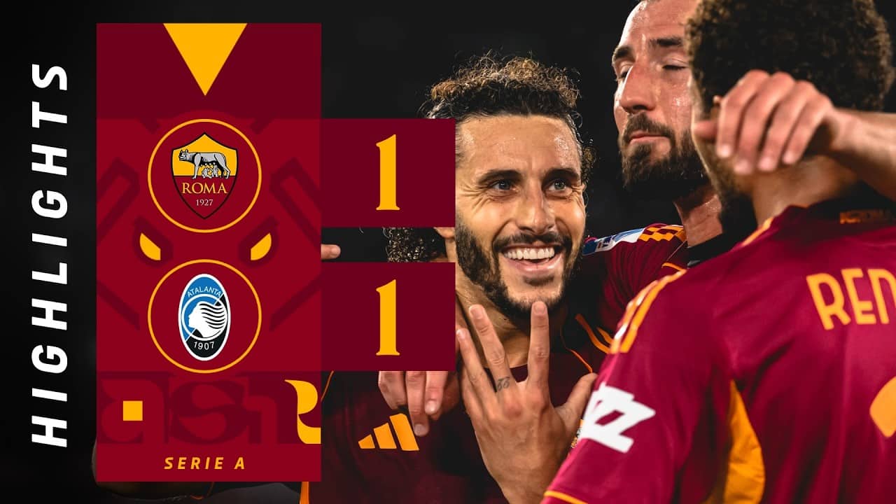 ROMA 1-1 ATALANTA | SERIE A HIGHLIGHTS 2025-26