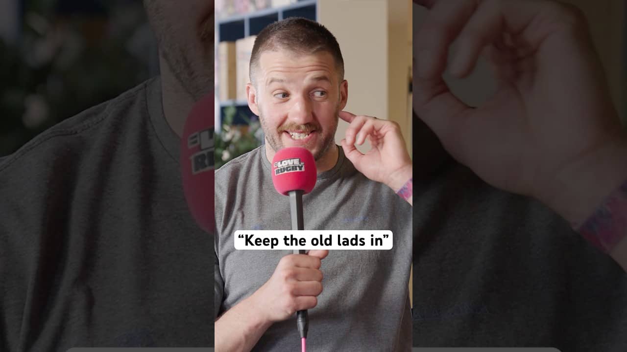 “Keep the old guys in” 🤣👴🏻#irishrugby #rugby