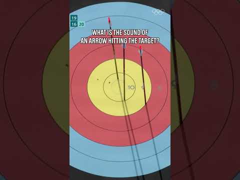 “Boom!” “Phewww!” What is the sound of an arrow hitting the target in archery? 🎯 🔊