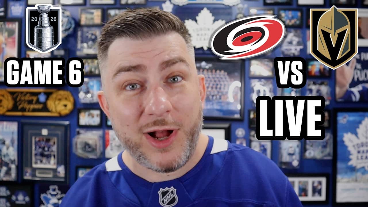Stanley Cup Final: Hurricanes vs Golden Knights GAME 6 LIVE w/ Steve Dangle