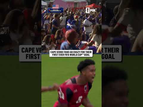 The Cape Verde faithful in Boston ERUPTED after this stunner