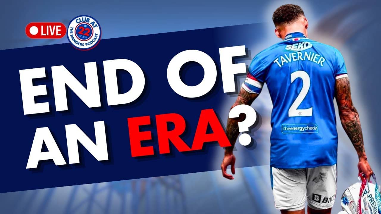 TAV LEAVING | End of an Era? | MOTHERWELL at Ibrox