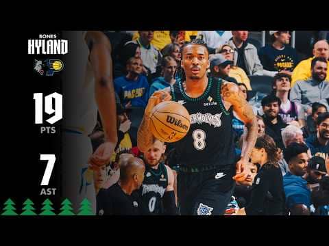 Bones Hyland Is A Spark Off The Bench With 19 Points Vs The Indiana Pacers | 04.07.26