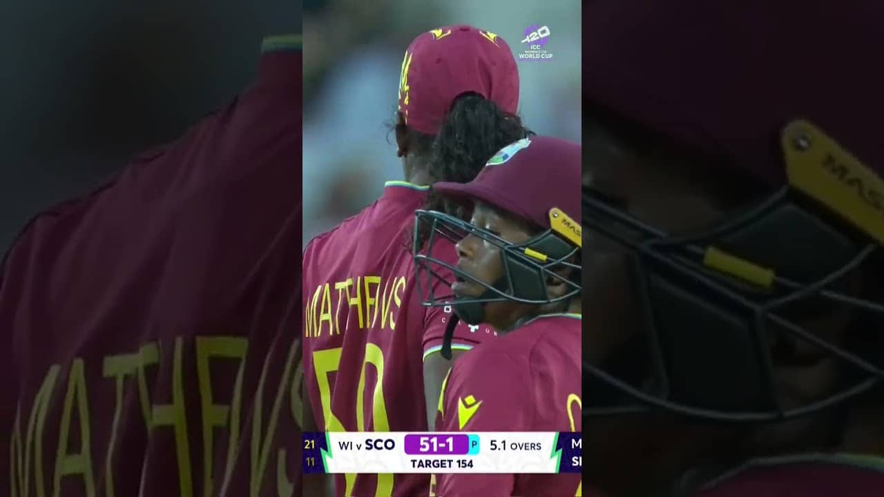 The deceiving spin of Hayley Matthews secures the big wicket of Katherine Fraser 🤩