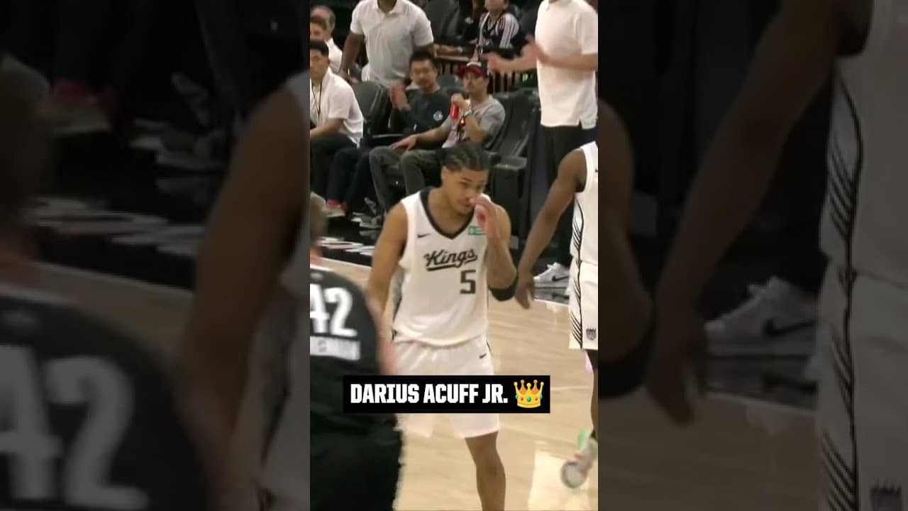 Darius Acuff Jr.’s first Summer League bucket 👑