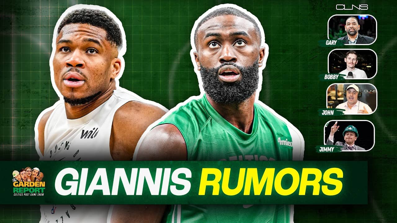 Celtics NOT Shopping Jaylen Brown | Giannis Antetokounmpo Latest | LIVE Garden Report on CLNS