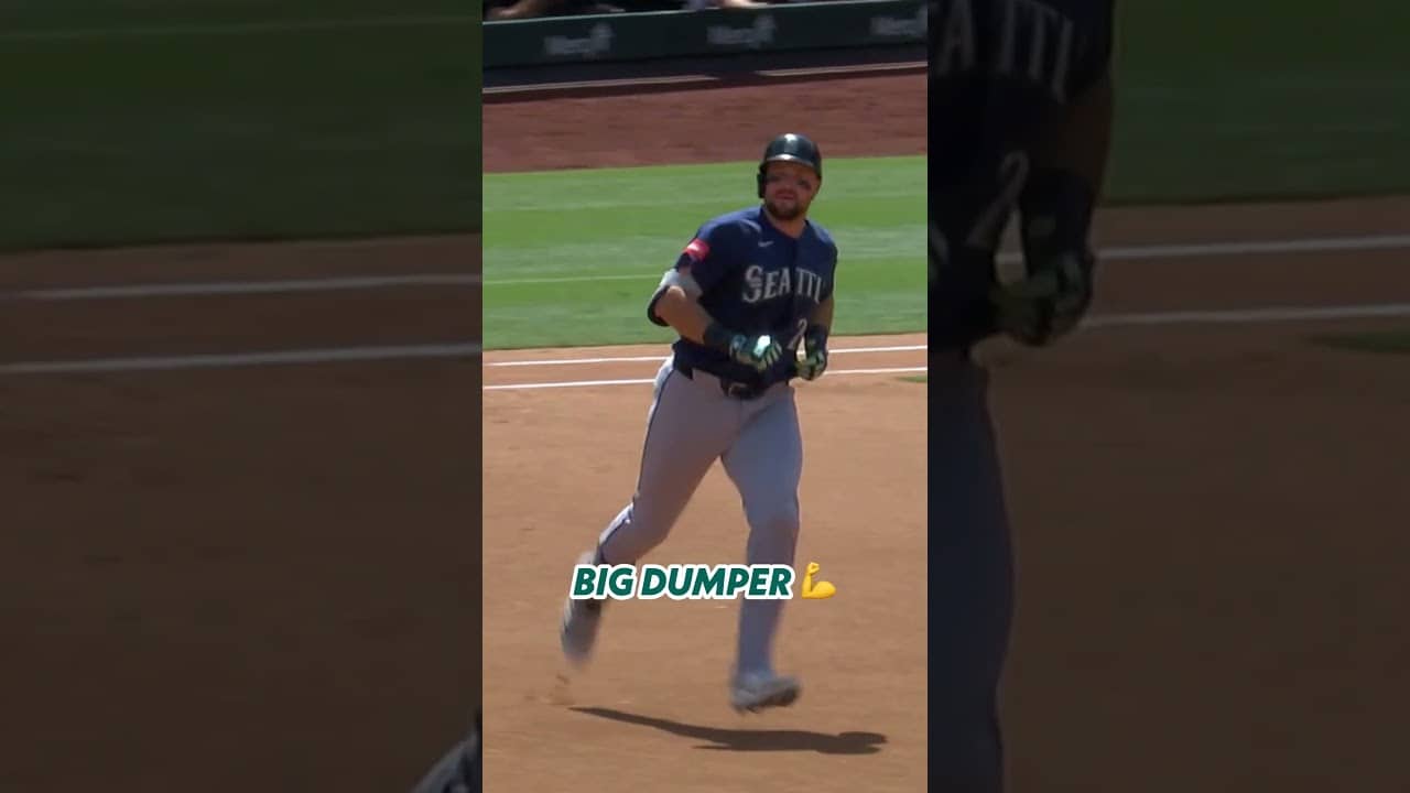 🚨 CAL RALEIGH HOME RUN 🚨  #mlb #baseball #mariners #calraleigh