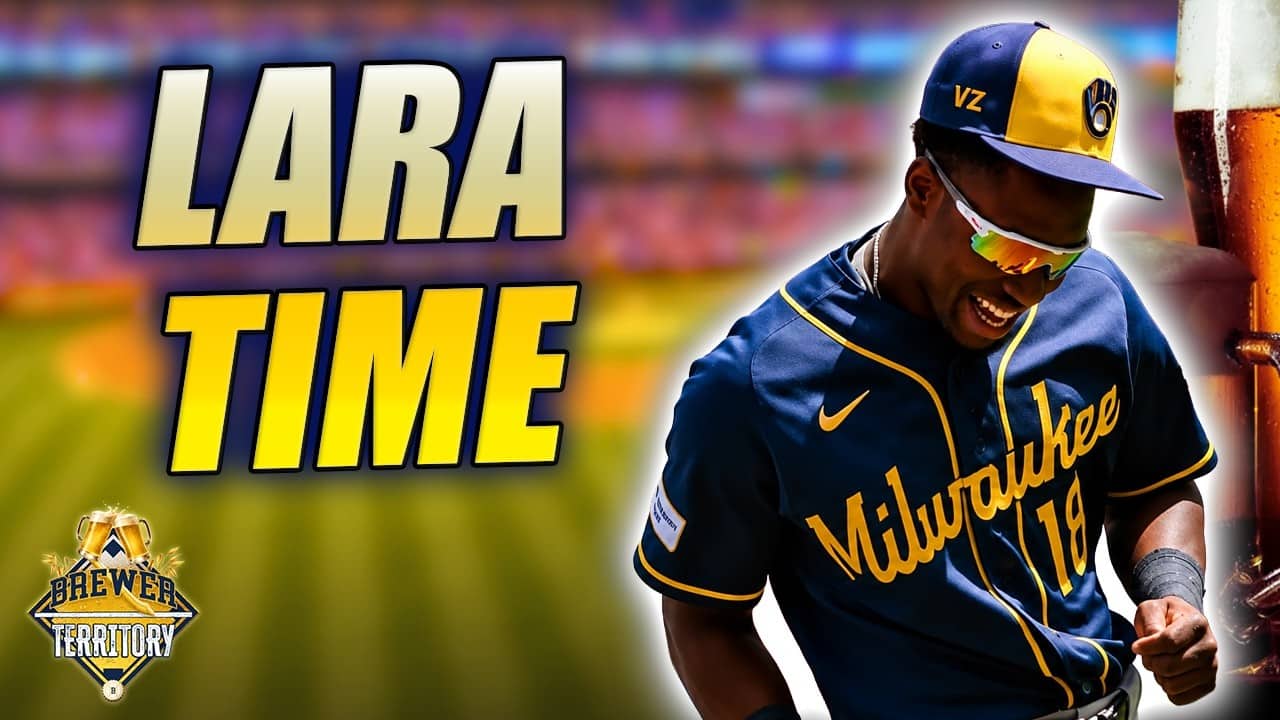 Brewers top prospect Luis Lara dazzles in MLB debut! | Brewer Territory