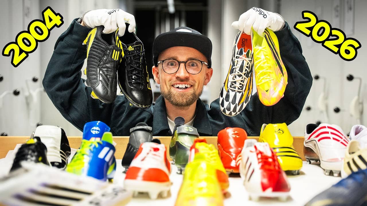 I went to the adidas Archive and saw EVERY adidas SPEED BOOT!