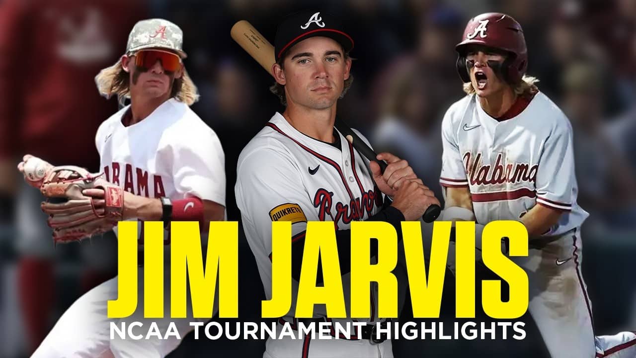 Atlanta Braves rookie Jim Jarvis' NCAA baseball tournament highlights