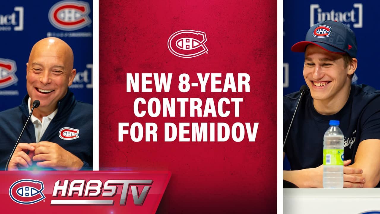 Demidov and Hughes discuss contract extension | FULL PRESS CONFERENCE