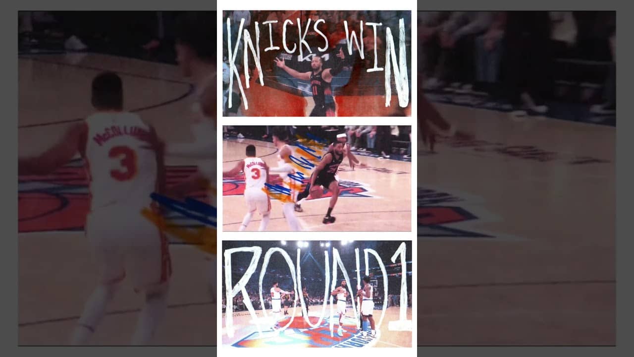 knicks win ✂️ copy paste #nyknicks #nba #basketballshorts