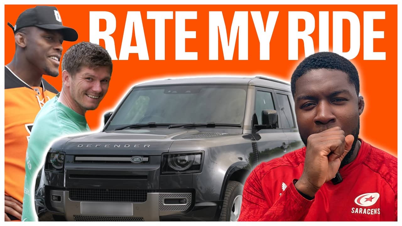 What Cars Do Maro Itoje & Owen Farrell Drive? | Rate My Ride Ep 3 Ft. Saracens