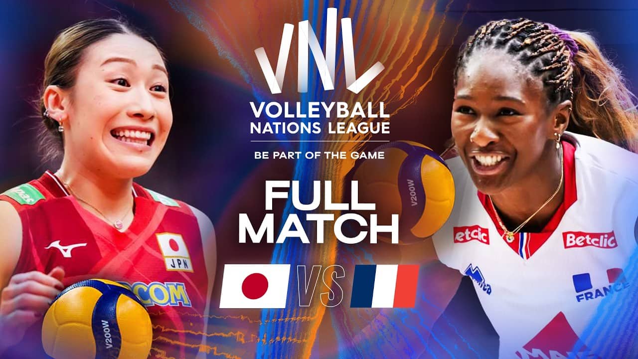 Japan 🇯🇵 vs. France 🇫🇷 | VNL 2025 - Full Match | Week 3