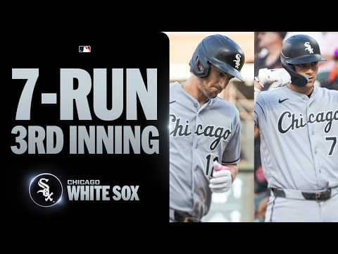 The Chicago White Sox erupt for SEVEN runs in ONE INNING against the Orioles 💪 | MLB Highlights