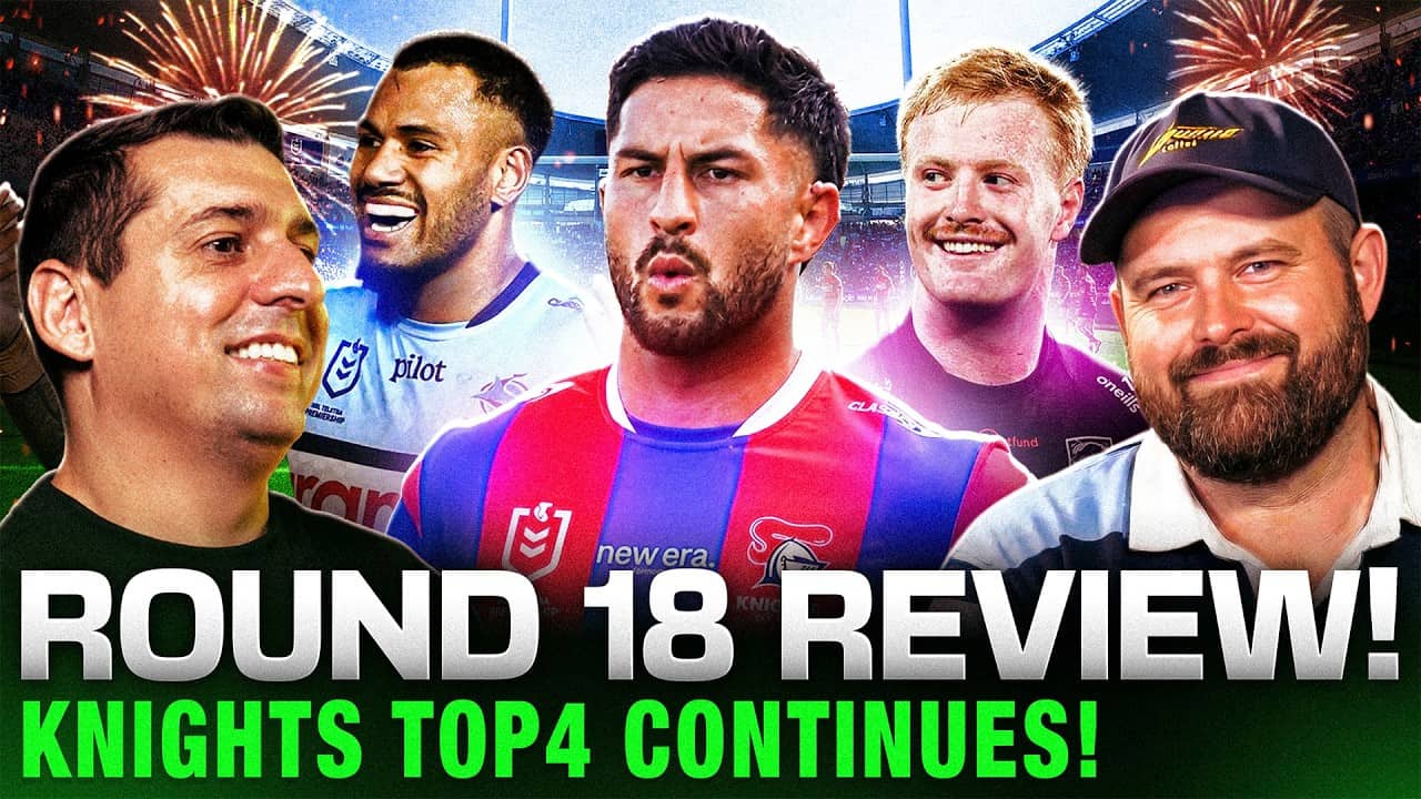 BRONCOS GO DOWN AGAIN! Knights Top 4 & Jenkins LEADING Try Scorer! R18 Review