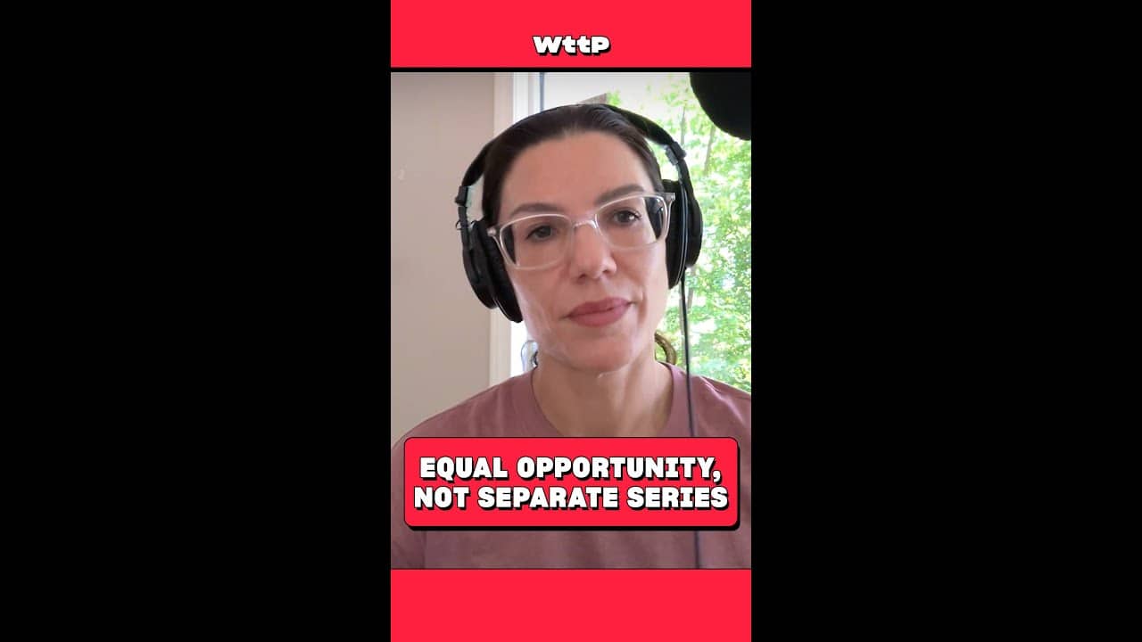 Women don't need separate competition. They need equal opportunity. Katherine Legge