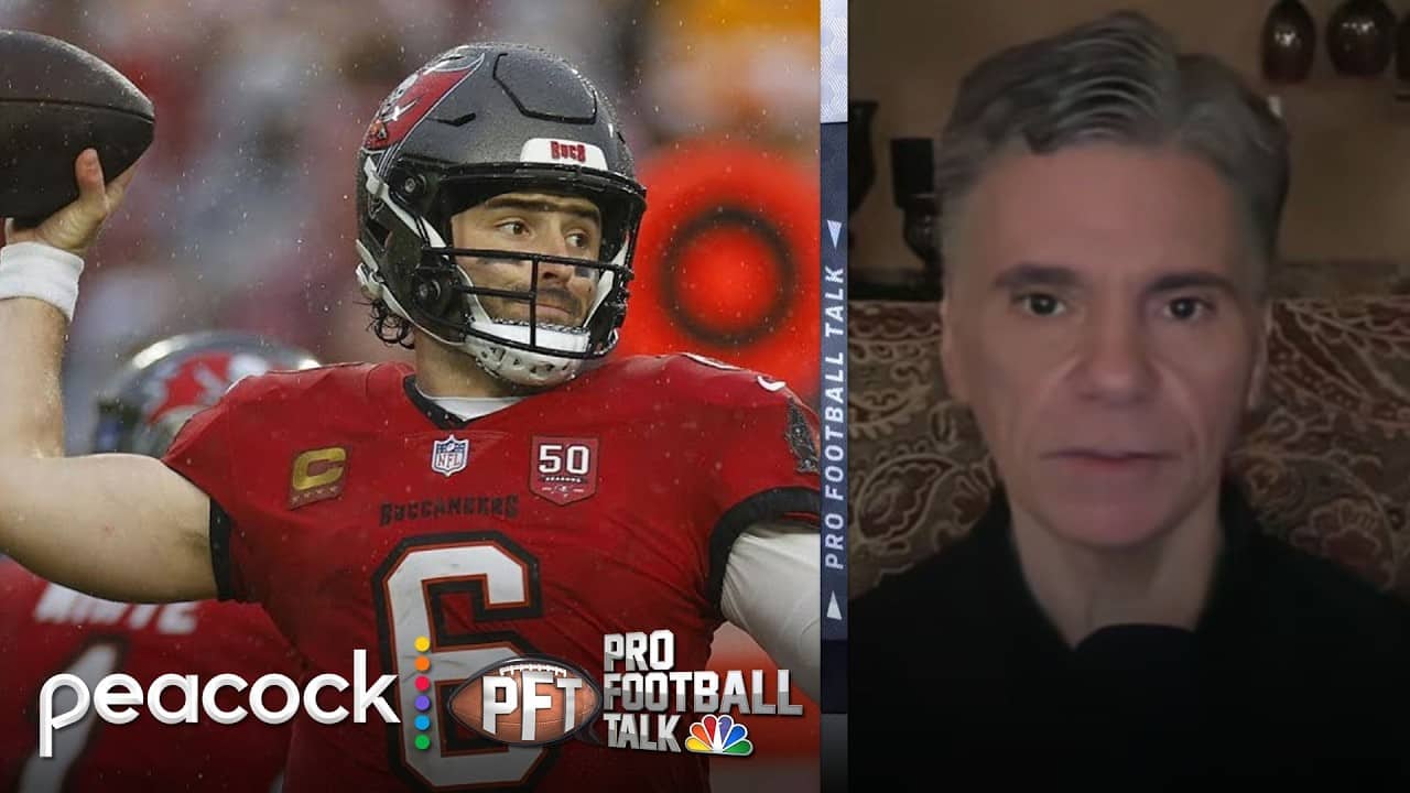 Buccaneers 'taking a risk' with Baker Mayfield negotiations | Pro Football Talk | NFL on NBC