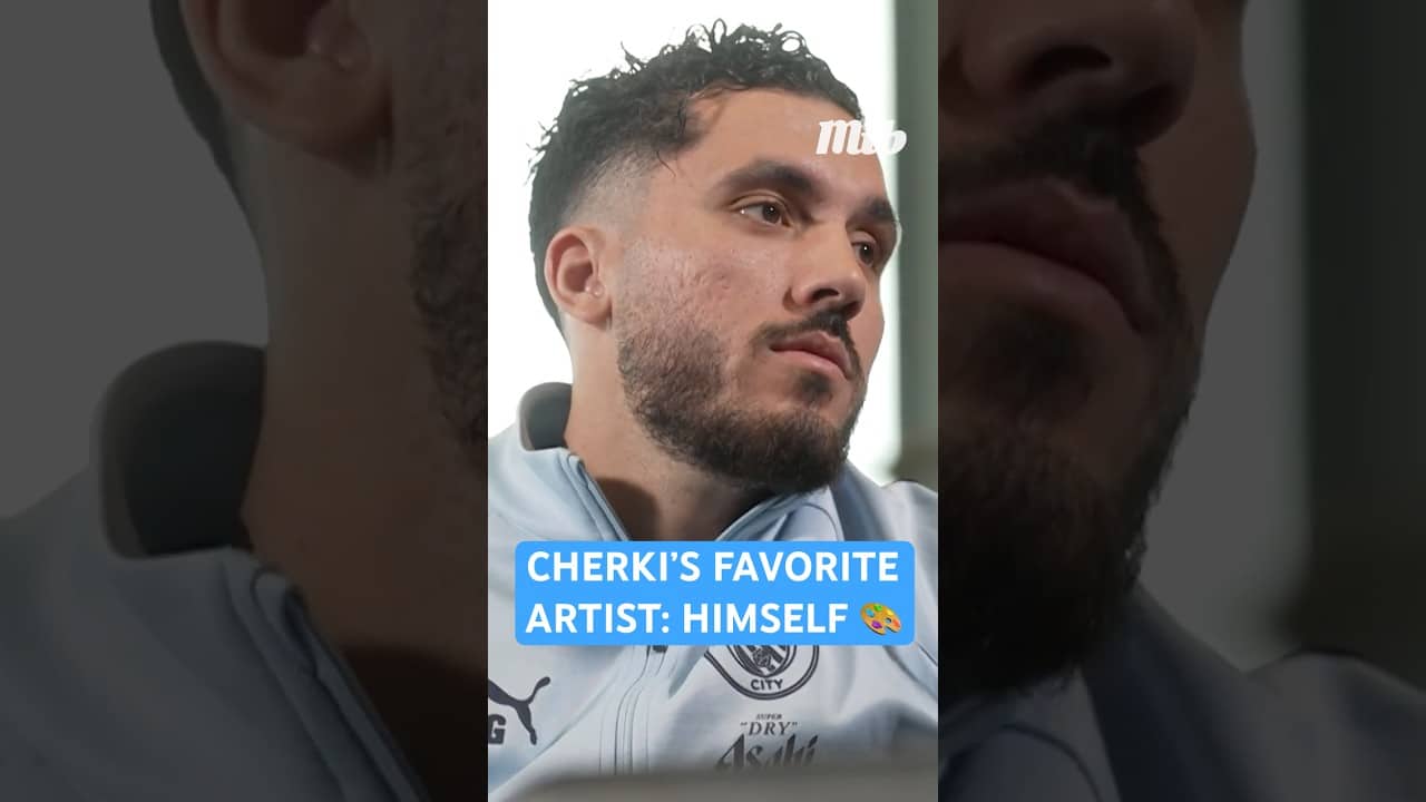 RAYAN CHERKI IS AN ARTIST ON AND OFF THE PITCH