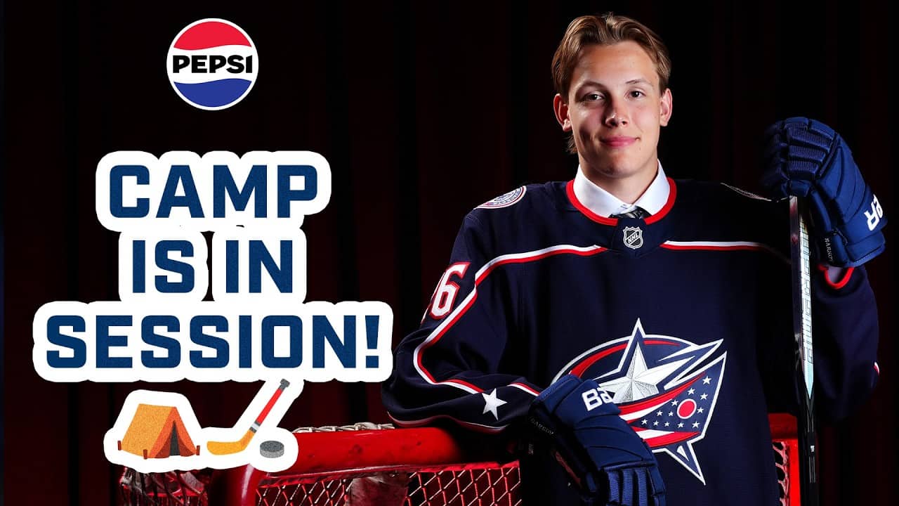 CAMP IS IN SESSION! ⛺️🏒