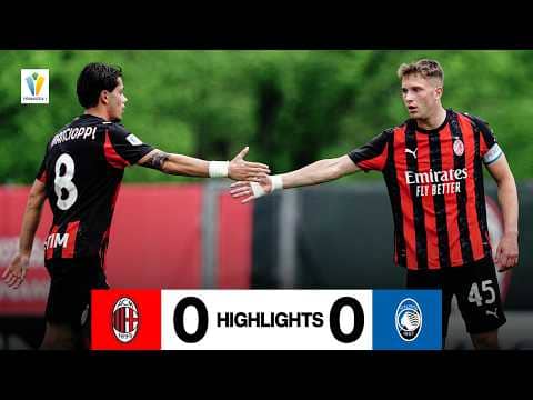 Tante occasioni per i rossoneri ma finisce pari | Milan 0-0 Atalanta | Primavera 1 Highlights
