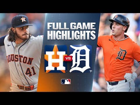 ASTROS vs. TIGERS: Official Full Game Highlights (June 26) | 2026 MLB Season