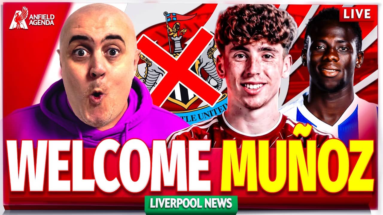 NEWCASTLE EMBARRASSED AGAIN AS MUÑOZ JOINS LIVERPOOL + MINTEH CONTACT! Liverpool FC Transfer News