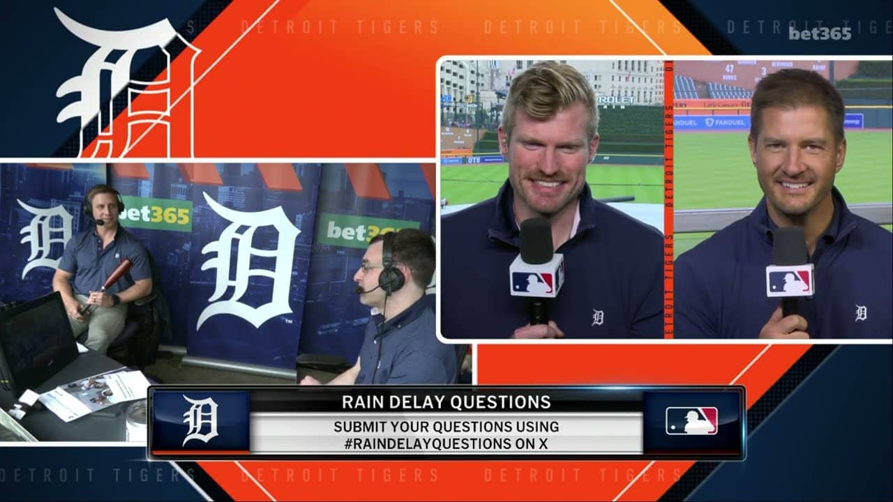 Heists, Zombie Apocalypses, Eating Spiders and More | Rain Delay Questions on Detroit SportsNet
