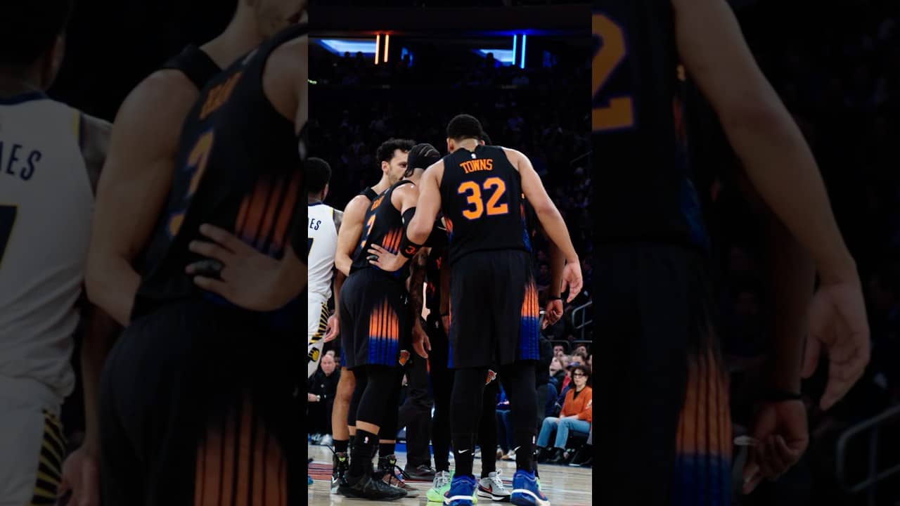 the whole city is watching 👀 #nba #nyknicks