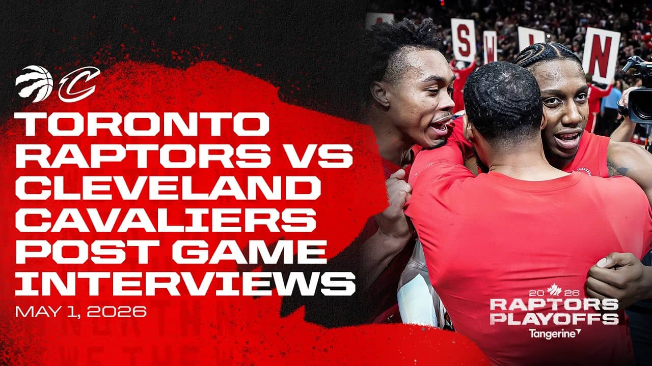 Toronto Raptors Full Media Availability | RD1 GM6 Post Game vs Cavaliers | May 01, 2026