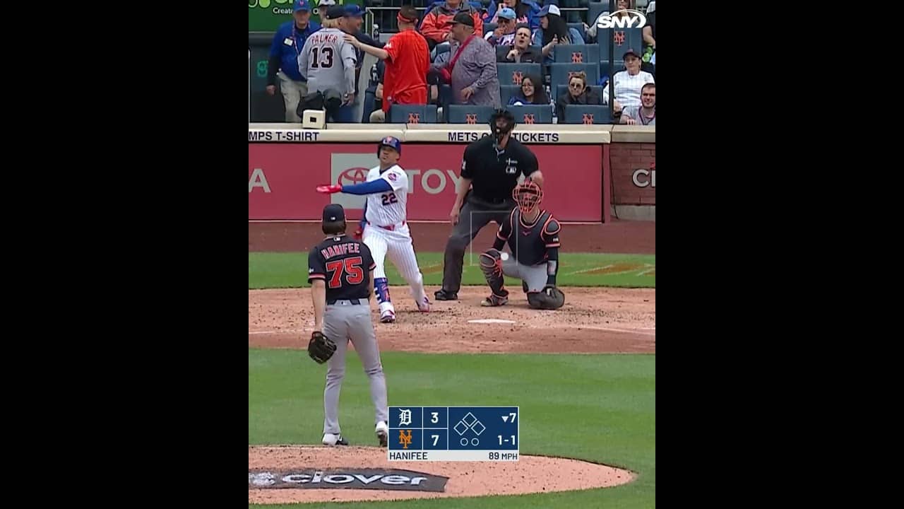 Francisco Lindor enjoyed watching the Mets complete a sweep of the Tigers 👏