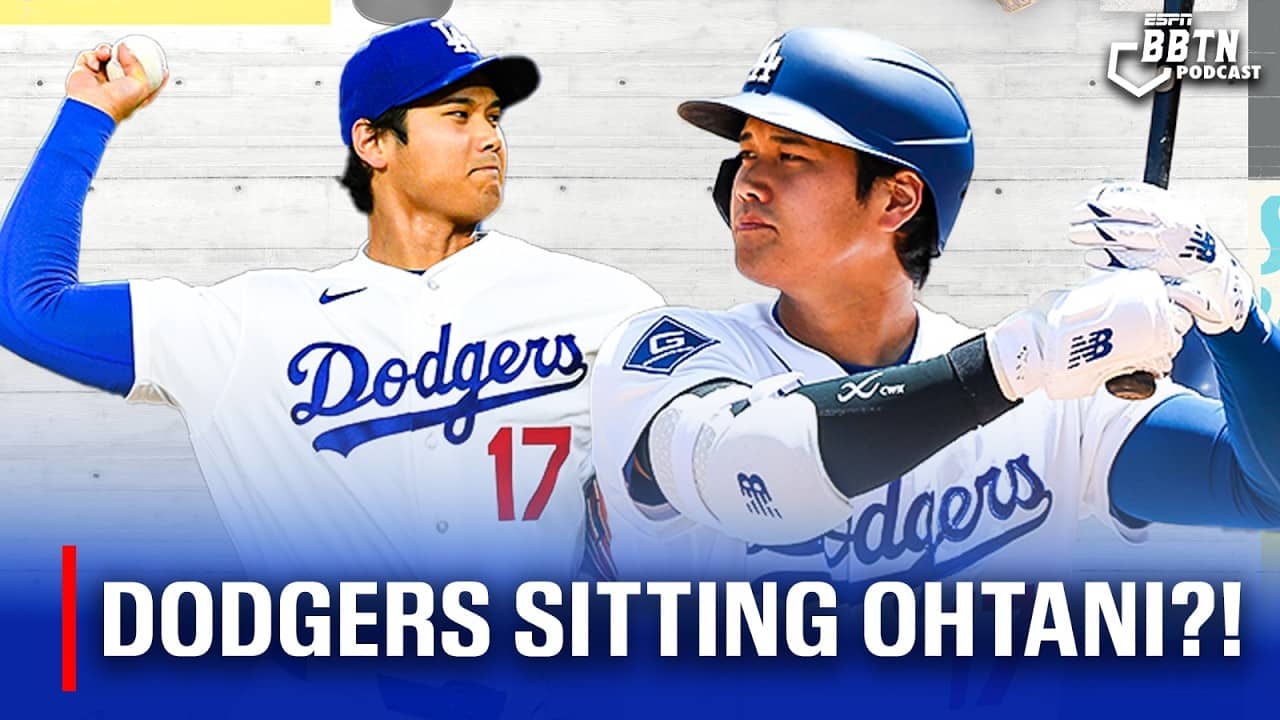 Why the Dodgers are employing a new tactic with Shohei Ohtani 🤔 | BBTN Pod