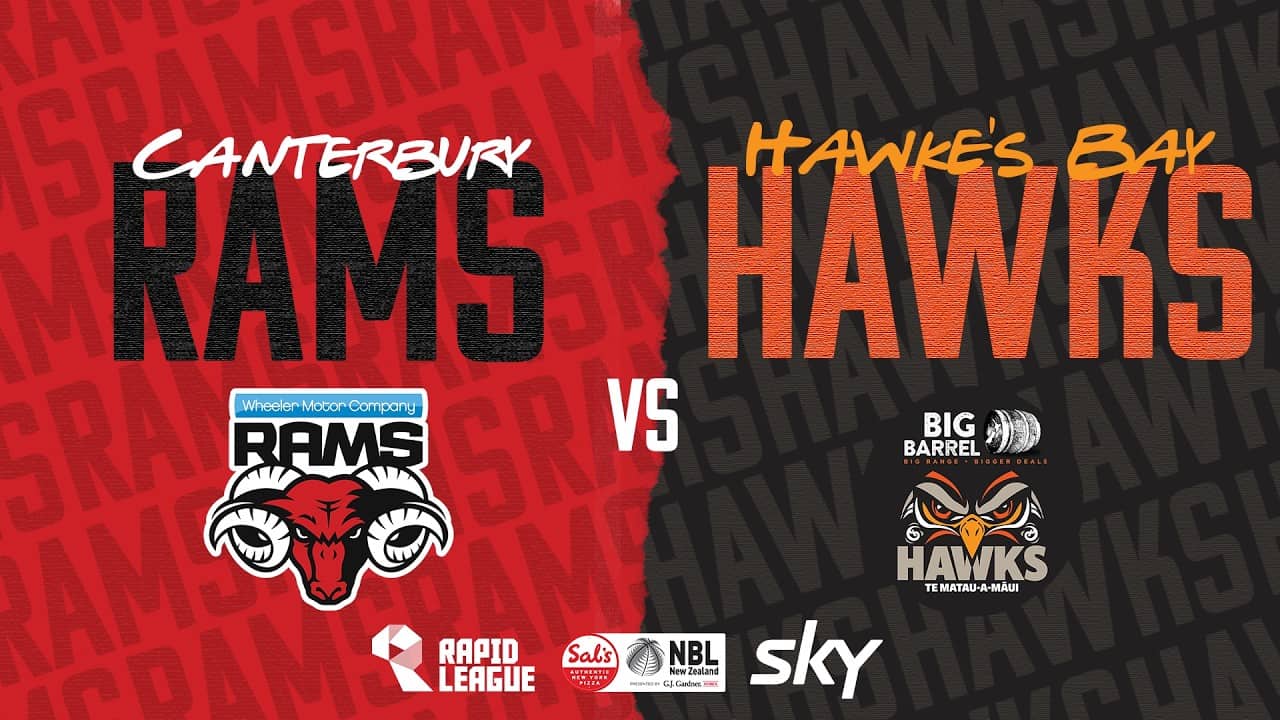 Canterbury Rams v Hawke’s Bay Hawks | Full Basketball Game | @SalsNBL 2026