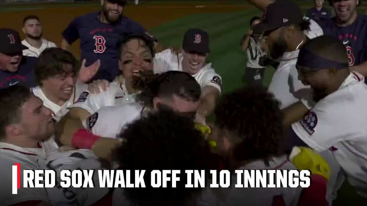Red Sox sweep Yankees on Jarren Duran’s walk-off hit in 10th inning | ESPN MLB