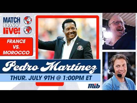 France vs Morocco LIVE! Pre-Match in Boston w/ Pedro Martinez, Sam Mewis and more! | Match Day Live